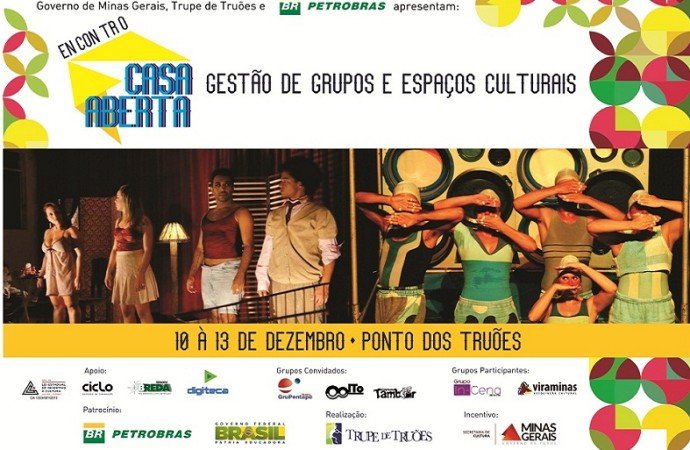 Trupe de Truões realiza Encontro Casa Aberta: Gestão de Grupos e Espaços Culturais