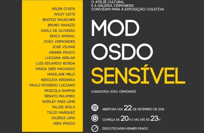 Galeria Virmondes reabre com exposição ‘Modos do Sensível’