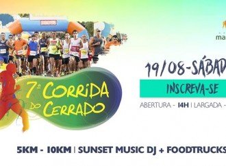 7ª Corrida do Cerrado – Sunset Music acontecerá dia 19 de Agosto em Uberlândia