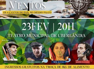 Show Rosa dos Ventos é nesta sexta (23). Ingressos já podem ser retirados!