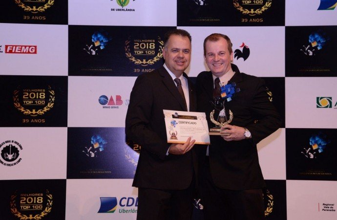 inFlux Uberlândia recebe Prêmio Melhores do Ano – Top 100 2018